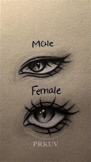 How to draw Cat Eyes male and femaleTutorial ✏️ #drawing #tutorial #howtodraw#eyes #art