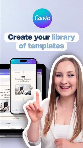 Build a library of your own Brand Templates in Canva | Canva Habits