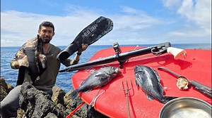 78K views · 1.6K reactions | I tried freedive spearfishing!  #outdoor #diving #adventure #spearfishing | Fisherman's Life | Facebook