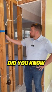 DID YOU KNOW? Triple studs mean load bearing! #homerenovation #themoreyouknow #construction #behindthescenes | Home Love Projects