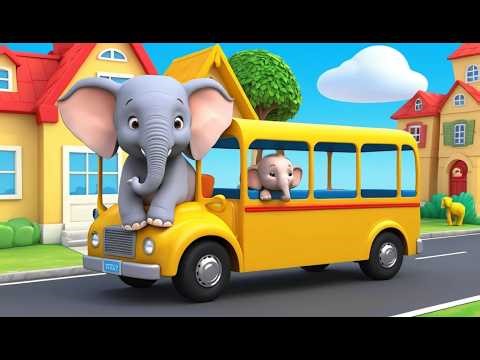 Bebe elephant devient chauffeur bus 🚌🐘