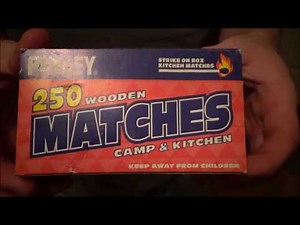 Match Trick & Tip (Striking a match at home with no box? No problem!)