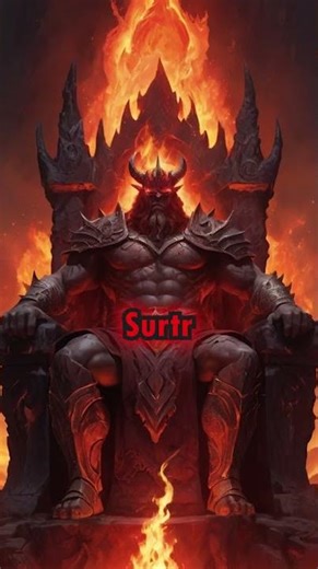 Surtr: The Fiery Giant | Norse Mythology Explained. #norsemythology #mythology #thor #thorragnarok