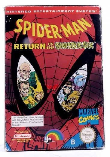 Spider-Man - Return Of The Sinister Six ROM Free Download for NES - ConsoleRoms