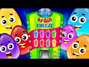 Colors Song | Crazy Eggs | Preschool Learning Videos by Kids Channel