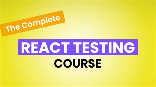 Testing React Apps with React Testing Library [Code With Mosh]