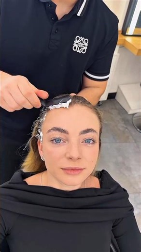 The harmony of Russian beauty and Turkish hairdresser.