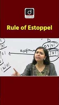 Doctrine of Estoppel | Section 4 Contract Act | Drishti Judiciary