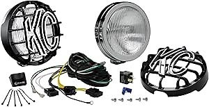 KC HiLiTES 126 SlimLite Chrome 100w Fog Light System