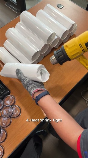 How to make a sublimation tumbler using an oven 🔥