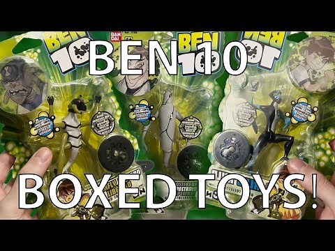 Ben 10 Classic Action Figures BOXED & UNOPENED!