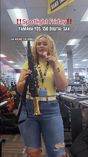 Yamaha YDS-150 Digital Saxophone #musicgoroundcolumbus #webuyusedgear