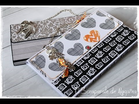 Tutorial Scrap Album/bolso con sobres