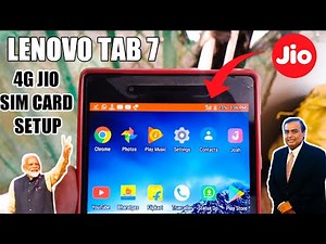 Lenovo Tab 7 Me Jio Sim Kaise Use Kare | Lenovo Tab 7 Jio Sim Calling Settings | Namo E Tab 4G Setup