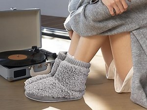 Watch Women's Comfort Ankle Bootie Slippers on Amazon Live