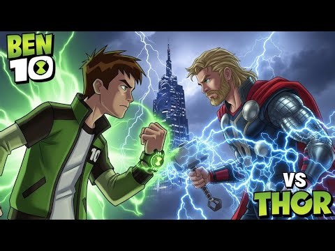 Ben 10 vs Thor – The Omnitrix Shakes the Avengers Tower | Multiverse Crossover