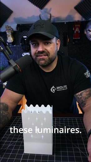 I 3D Printed Christmas Luminaires (No More Paper Bags!)