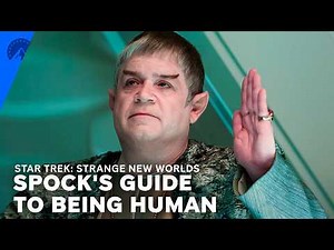 Star Trek: Strange New Worlds | Spock Teaches Doug How to High Five (S3, E8) | Paramount+