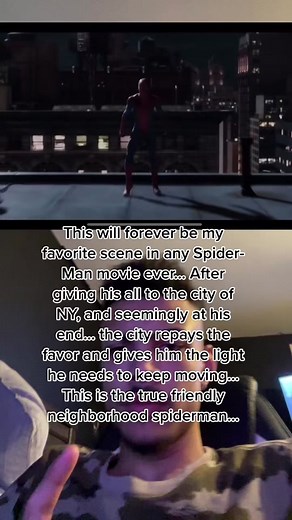Makes me want to tear up #spiderman #spidey #amazingspiderman #marvel #mcu #marveltok #opticalcinema