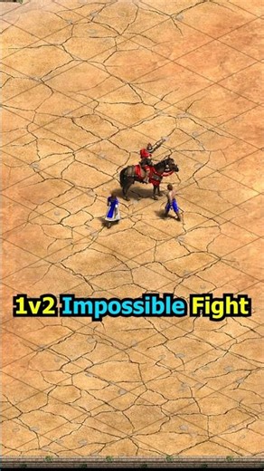 Age Of Empires 2 |Elite Conquistador VS Spanish 2 Villagers | AoE2