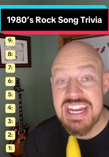 1980’s Rock Song Trivia! #quiz #trivia #song #music #1980s | 80s Rock