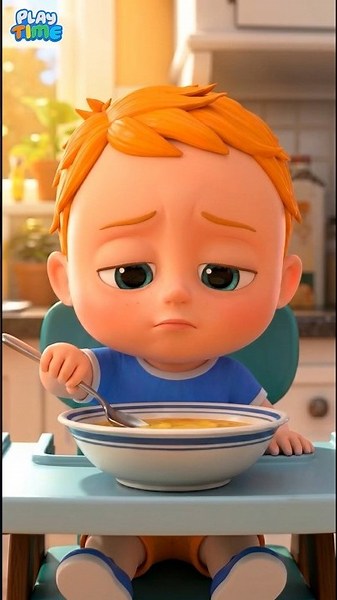 Daddy Is Cooking For Me 👨‍🍳🍳| Baby Is Hungry 😋🍼| Baby Cartoon #nurseryrhymes #shorts
