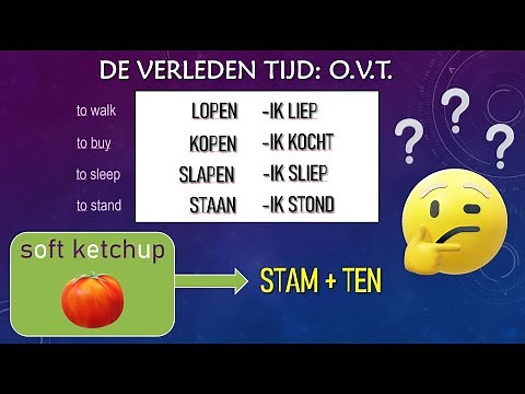 Hoe maak je de verleden tijd (OVT)? Het imperfectum in het Nederlands leren. NT2: A2-B1