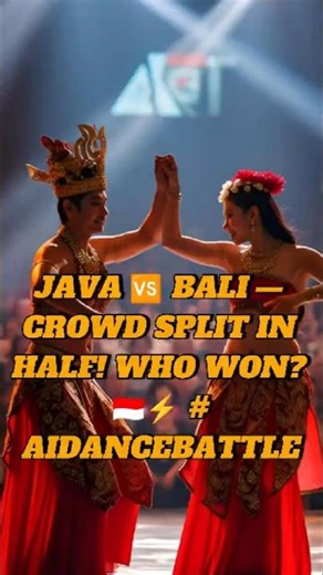 Crowd Split in Half — Java or Bali? (AI Dance Battle)