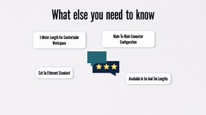 3.3FT DB9 to RJ45 Cat5 Ethernet LAN Console Cable, RJ45 Male to 9 pin Serial RS232 DB9 Male Rollover Console Cable