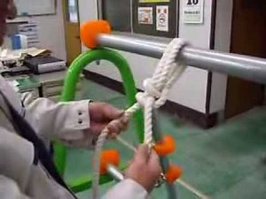 やってみよう！ロープワーク～いかり結び
