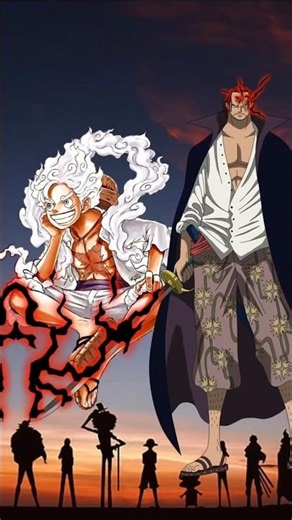 Shanks vs Luffy Gear 5 who wins? #whoisstrongest #anime #onepiece #shanks #luffy
