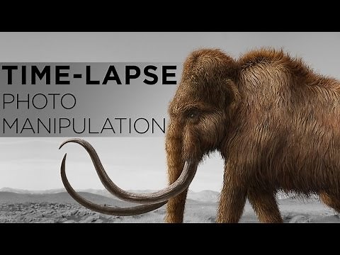 Time-Lapse Digital Painting: Woolly Mammoth in Photoshop | Pluralsight