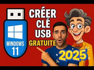 😱 Crée ta Clé USB Windows 11 GRATUITE pour n’importe quel PC (Même NON compatible !) – 2025