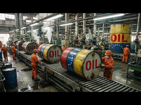 Inside the World's Largest Oil Factory: Venezuela Crude Oil Production (Full Process)