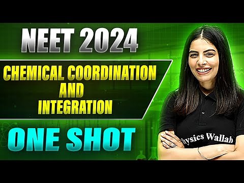 CHEMICAL COORDINATION AND INTEGRATION in 1 Shot: FULL CHAPTER (Concepts+PYQs) | Prachand NEET