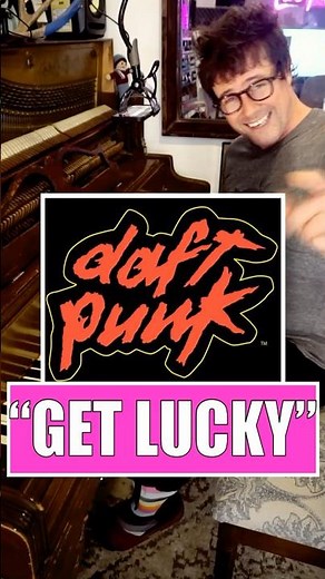 How to Play 'Get Lucky' by Daft Punk in 45 secs! Easy Piano Tutorial