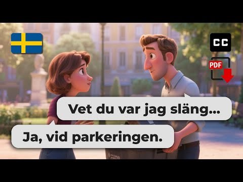 10 Easy Swedish Conversations for Beginners to Learn Daily Life 🇸🇪