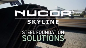 Nucor’s NZ sheet piles are offered exclusively by Nucor Skyline. The NZ sections offer the largest range and best strength to weight ratio of domestically produced sheet piling. The sections are also the widest of domestically produced sheets, which reduces the number of piles that have to be driven. The Larssen interlock is exceptionally water tight and all of the NZ sections interlock with one another. #Pilebuck #nucorskyline #sheetpiles | Pile Buck Magazine