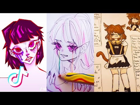 Alt Drawing TikTok Compilation 🖤 #4
