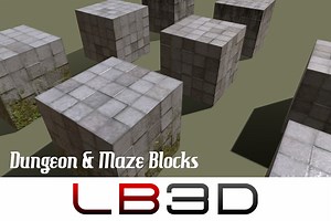Tileable Maze and Dungeon Blocks | 3D Dungeons | Unity Asset Store
