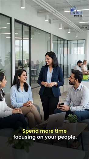 A Day in the Life of an HR Manager | HR Automation with Pocket HRMS #shorts