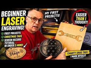 Complete Beginner’s Guide To Laser Engraving! | Creality Falcon A1 First Projects
