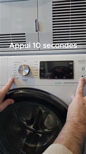 MODE DEMO LAVE-LINGE WHIRLPOOL #washingmachine