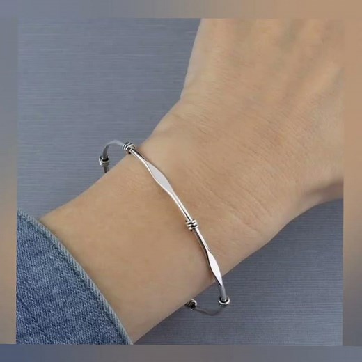 Daily Wear Silver Bangle Designs ll Latest Silver Bangle Designs ll Lightweight Silver Bangle Images
