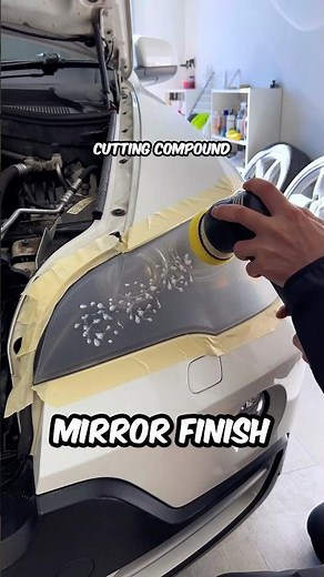 How to polish headlights the right way