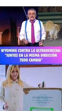 😲Wyoming AGAINST the FAR RIGHT: “Together in the SAME DIRECTION everything CHANGES”