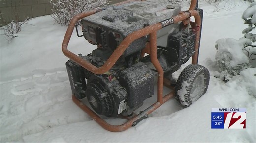 What to know about using portable generators during a snowstorm