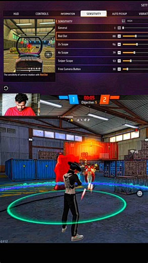 free fire headshot setting 2026 ⚡ best sensitivity settings ⚙️| sensitivity + hud settings free fire