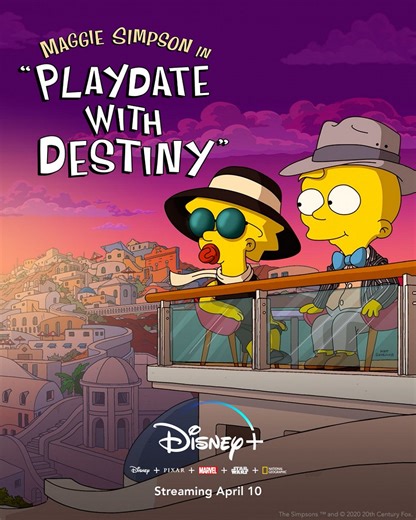 The Simpsons: Playdate With Destiny (2020) | Galerie - Plakate | ČSFD.cz