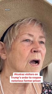 President Trump has directed his administration to reopen Alcatraz, the infamous former prison on an island in San Francisco Bay, California. "The reopening of ALCATRAZ will serve as a symbol of Law, Order and JUSTICE," the president said on Truth Social. Alcatraz is now a tourist attraction. And many visitors are skeptical about the idea of incarcerating people there again, including a former prison guard. “Punishment is best left in the past," he said. https://cbsn.ws/44nlYoB | CBS News